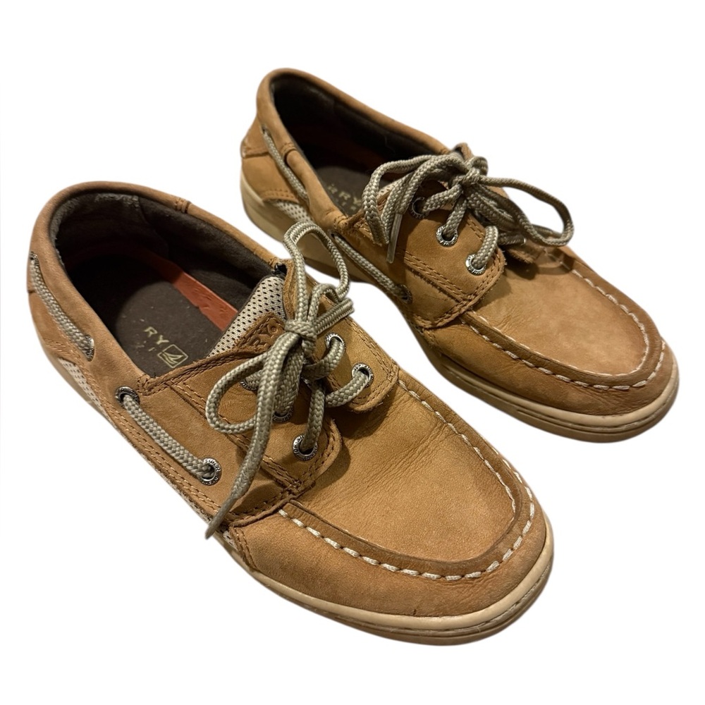 Sperry Kids Billfish Boat Shoes – Boys Size 2.5 Wide (W)